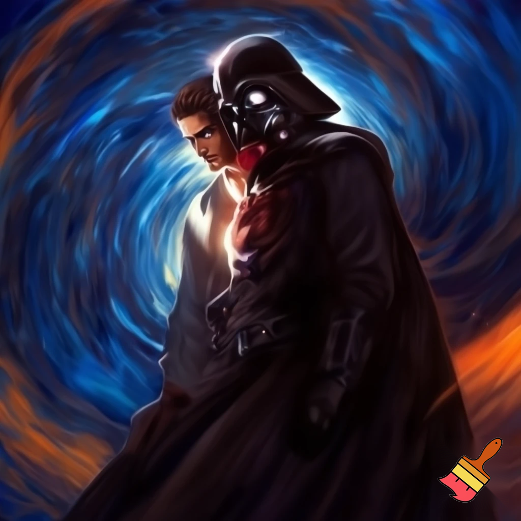 anakin skywalker mix with darth vader