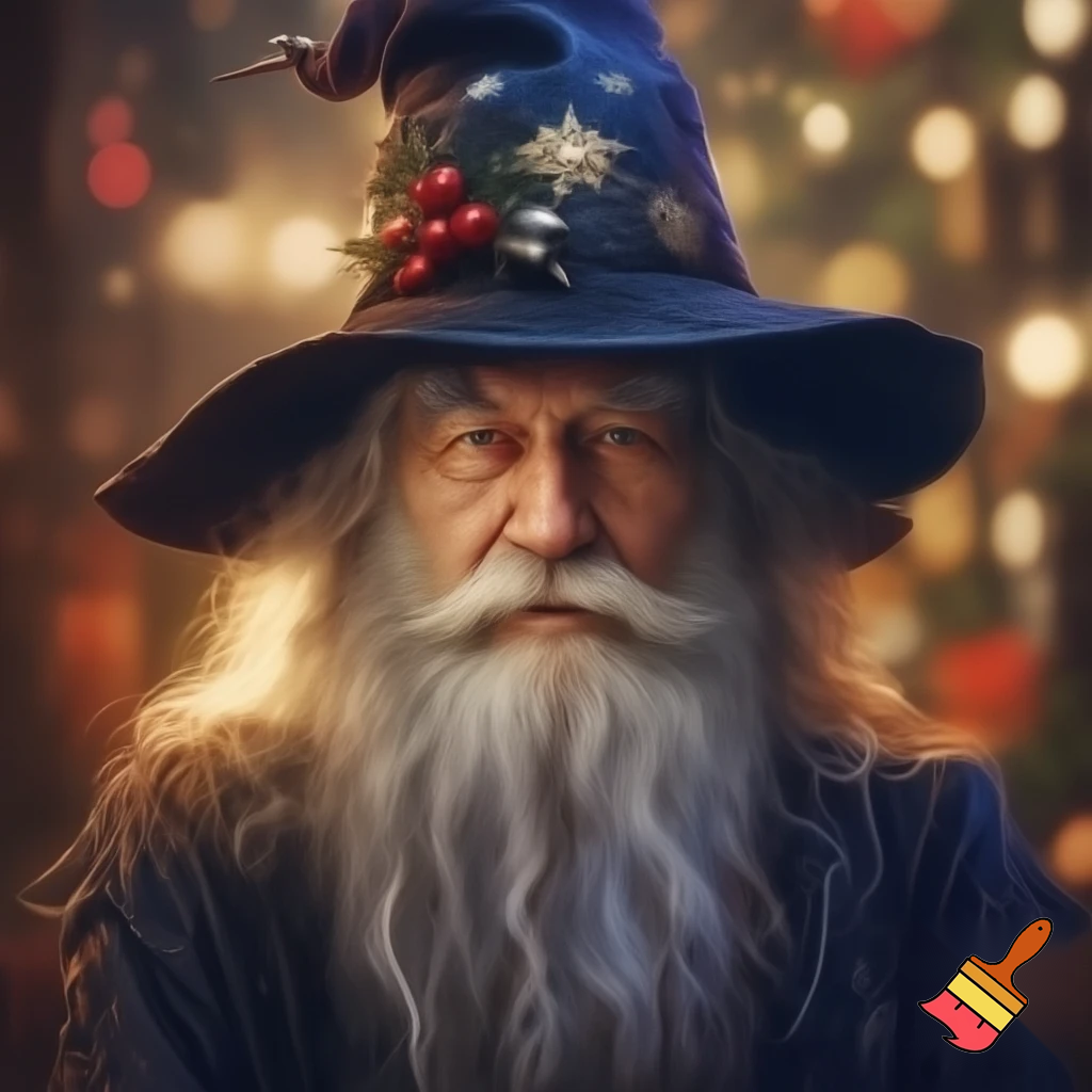  Wizard Christmas hat