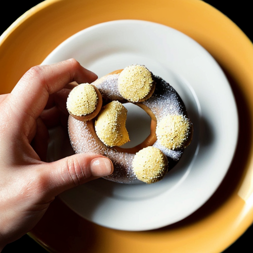give it a space theme and add multiple stars and planets in the background  Saturn Ring Donuts: Carmel and cream filled donuts with golden dust and a pineapple ring on the top to represent saturn. Also have three donuts on the plate  