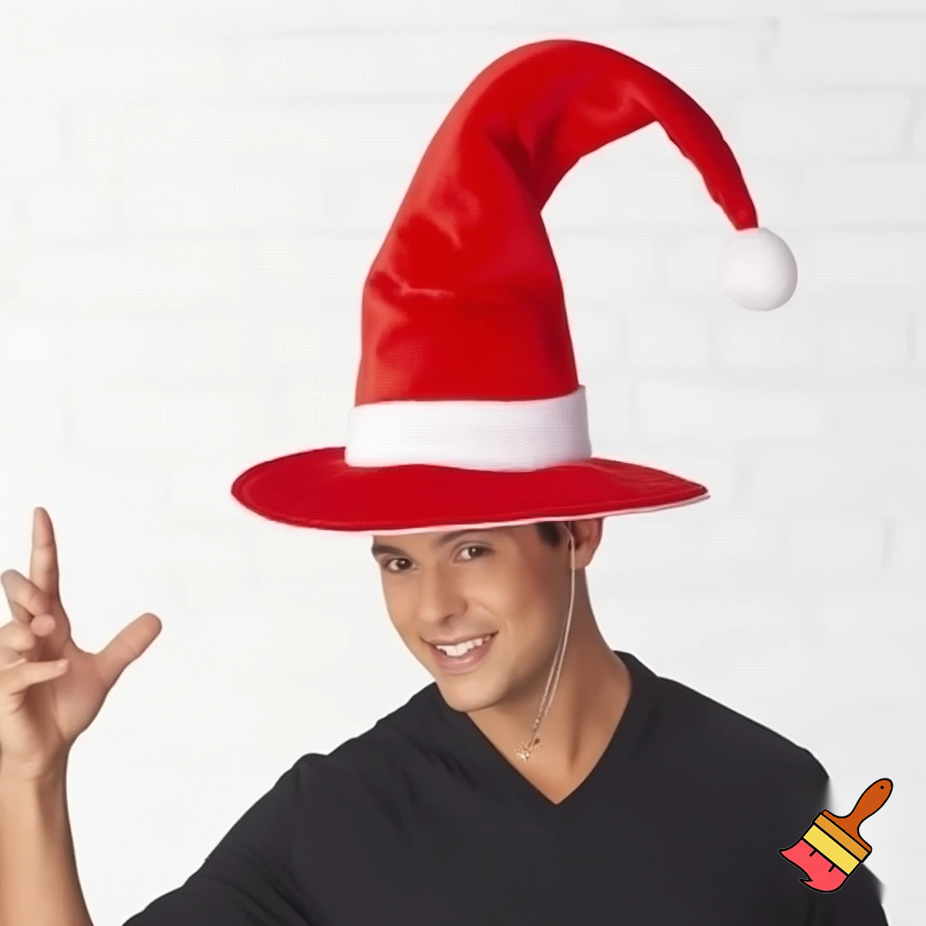 A wizard Christmas hat, Santa Claus hat