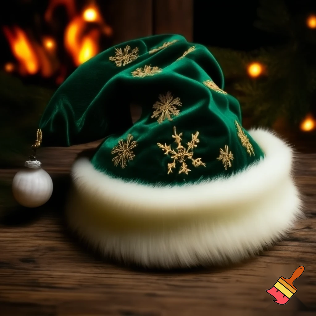 Christmas wizard hat
