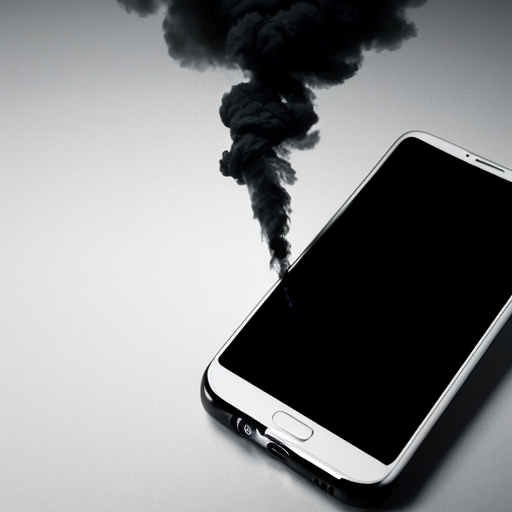 Dumanlı siyah beyaz telefon duvar kağıdı 