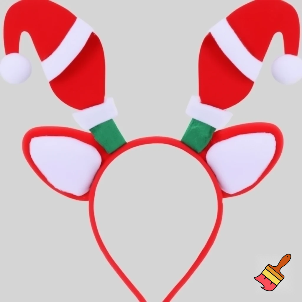 Santa Claus headband Santa Claus headband