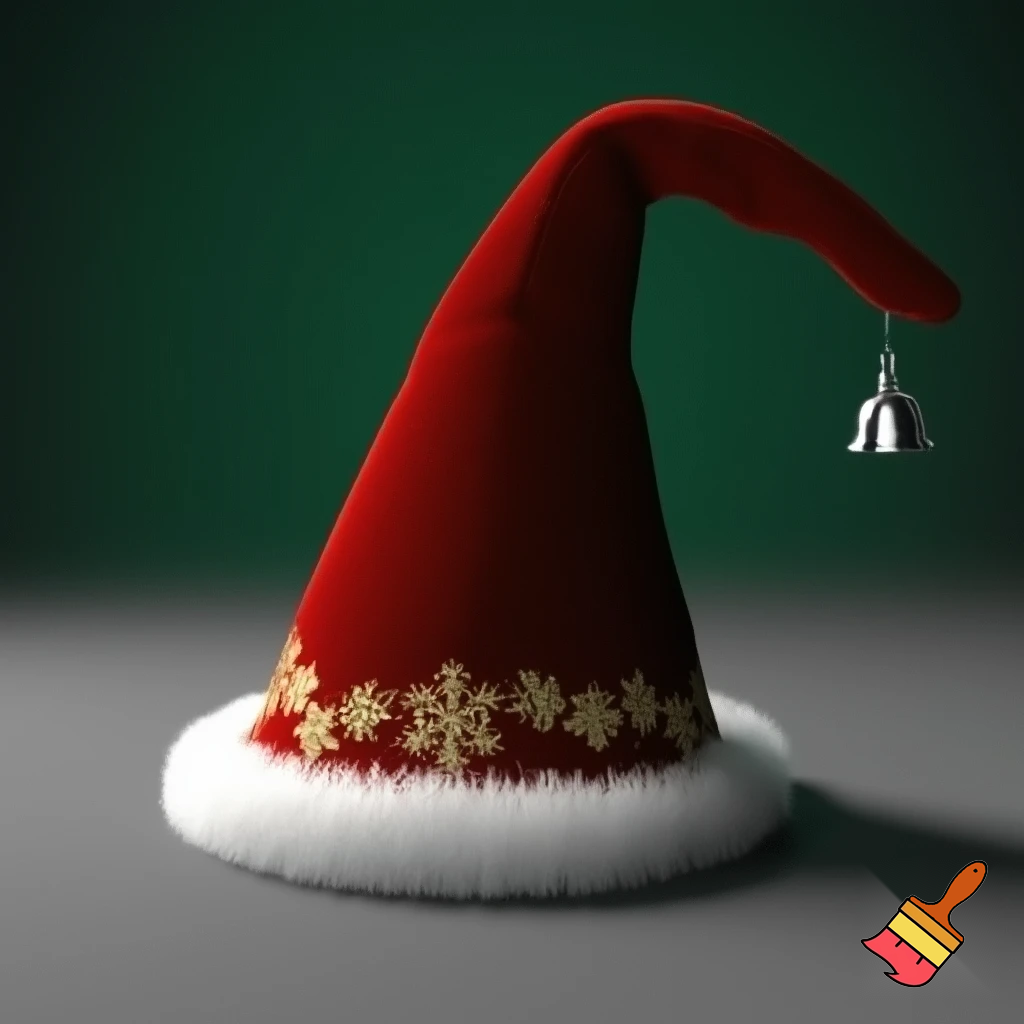 Christmas wizard hat