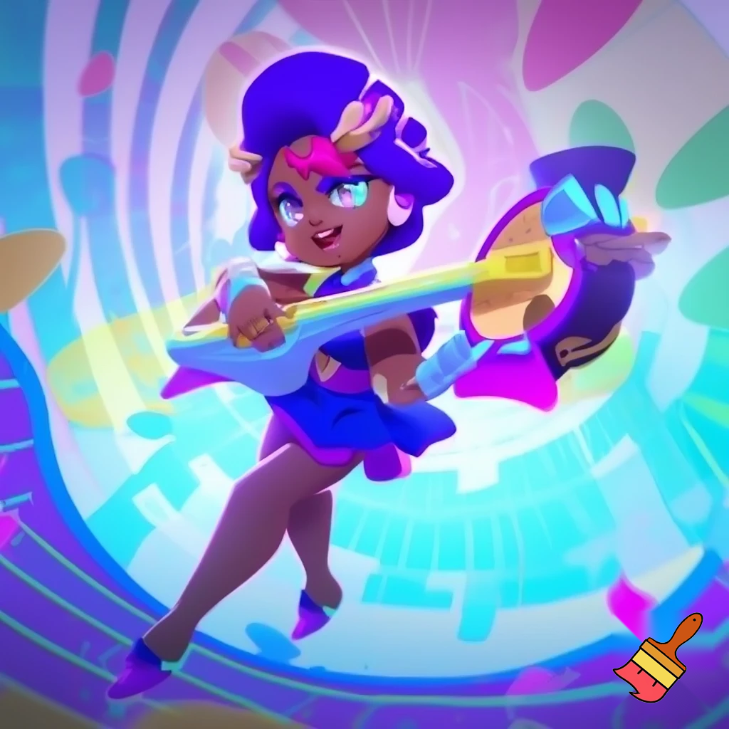 Melodie from brawl stars