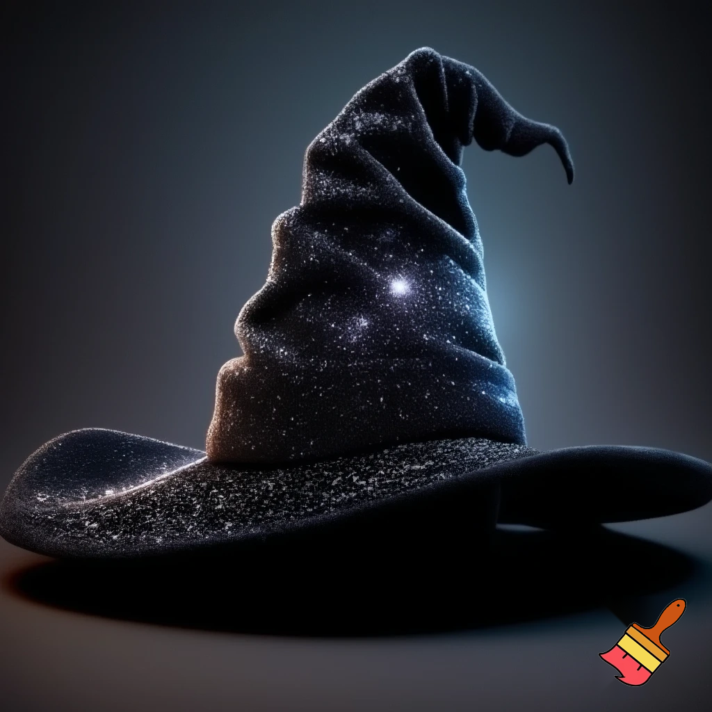 Velvet witches hat, witches hat, dark velvet witches hat and black glitter a fabric and velvet
