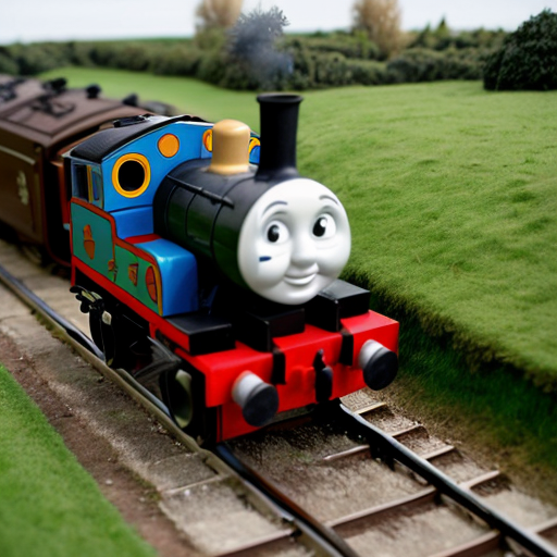 Thomas the tank engine and his friends