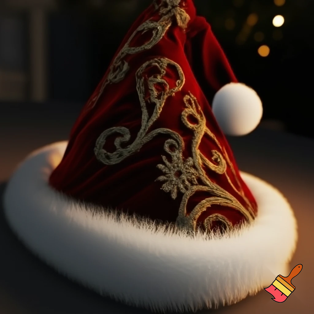 Christmas wizard hat