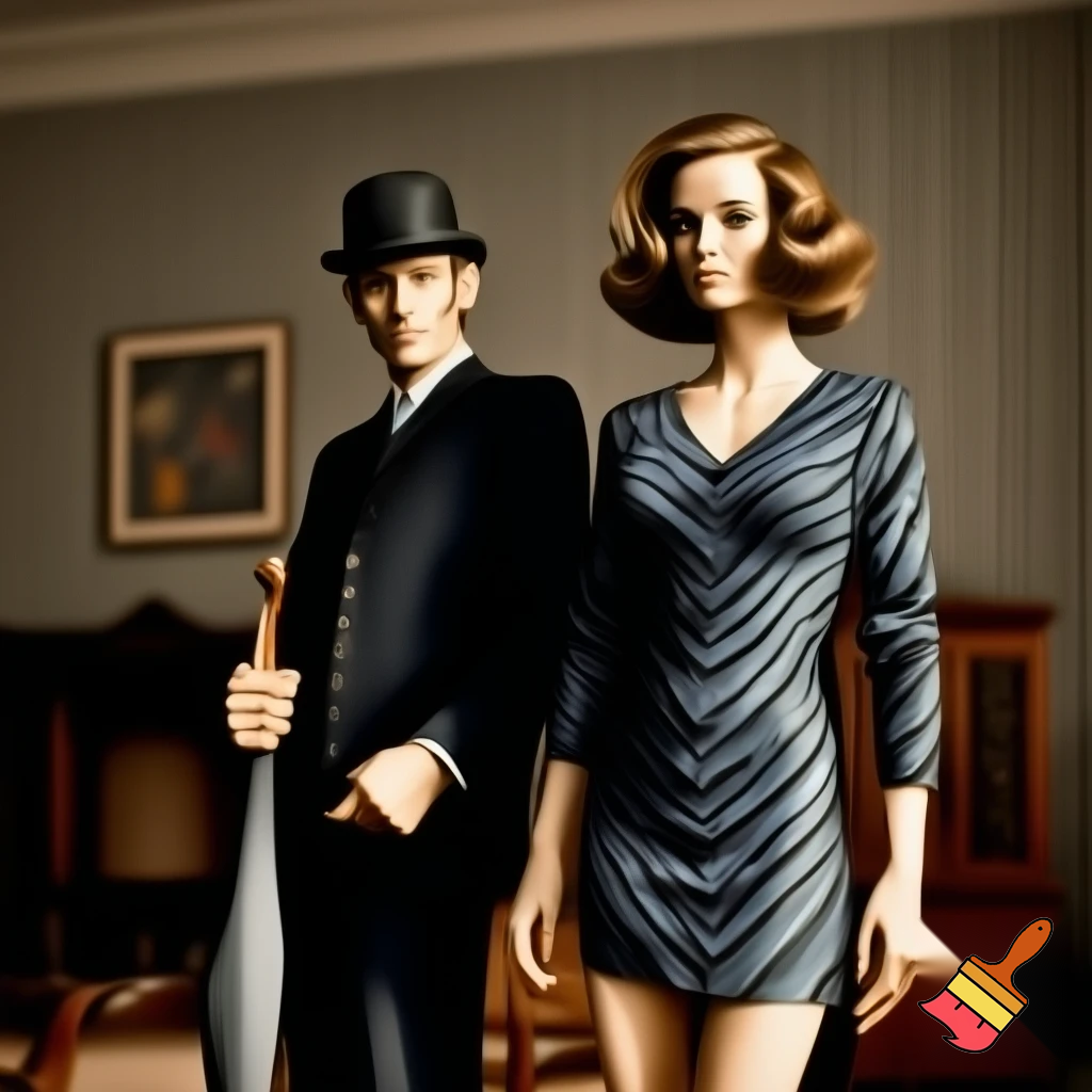 John steed and Emma peel