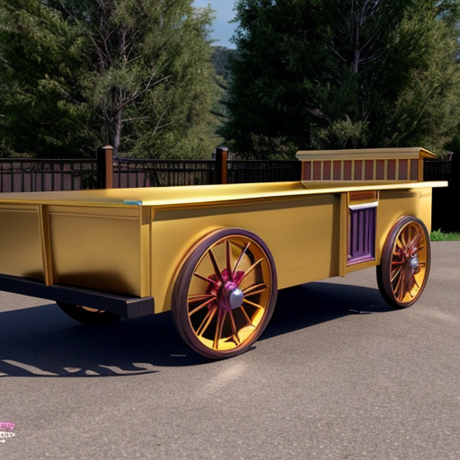 Gold and purple wagon golden purple wet wagon