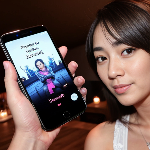 Goretzka play game on apple phone and Vanessa play game on apple phone at the party