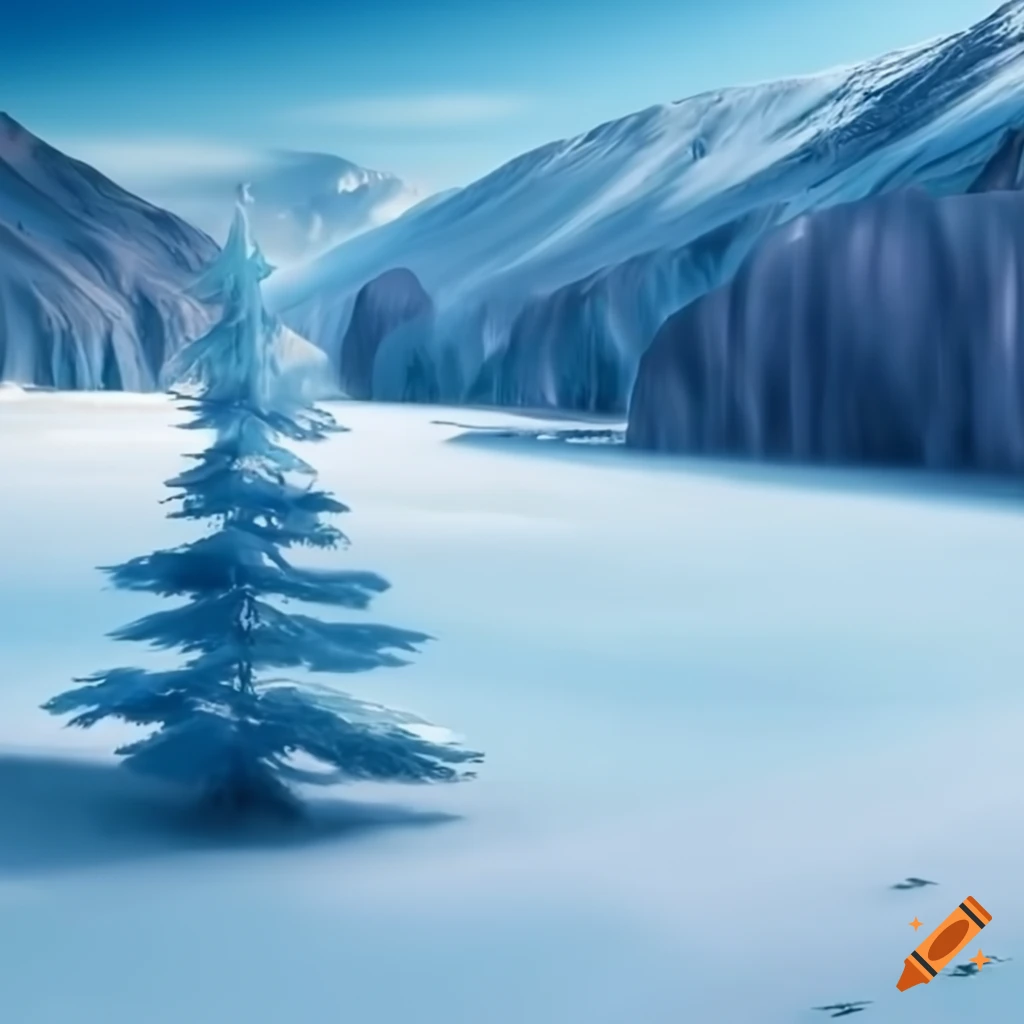 saphaden, snowey landscape, high definition