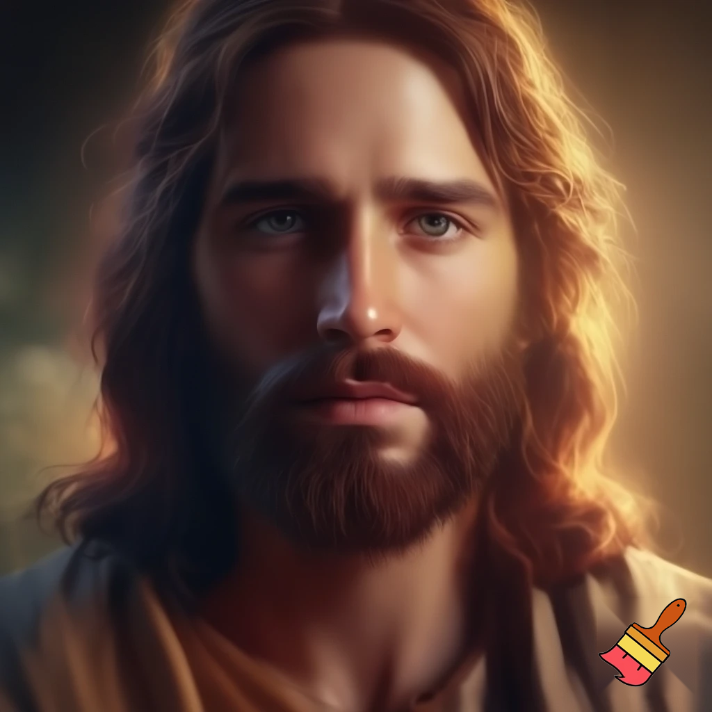 Jesus christ with ginger hair