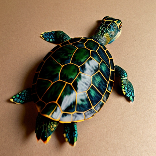 make an image of a red eared slider turtle 