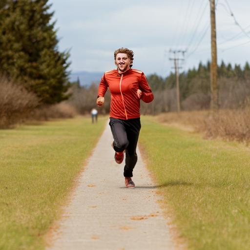 pie and cinammon rol running from starving person
