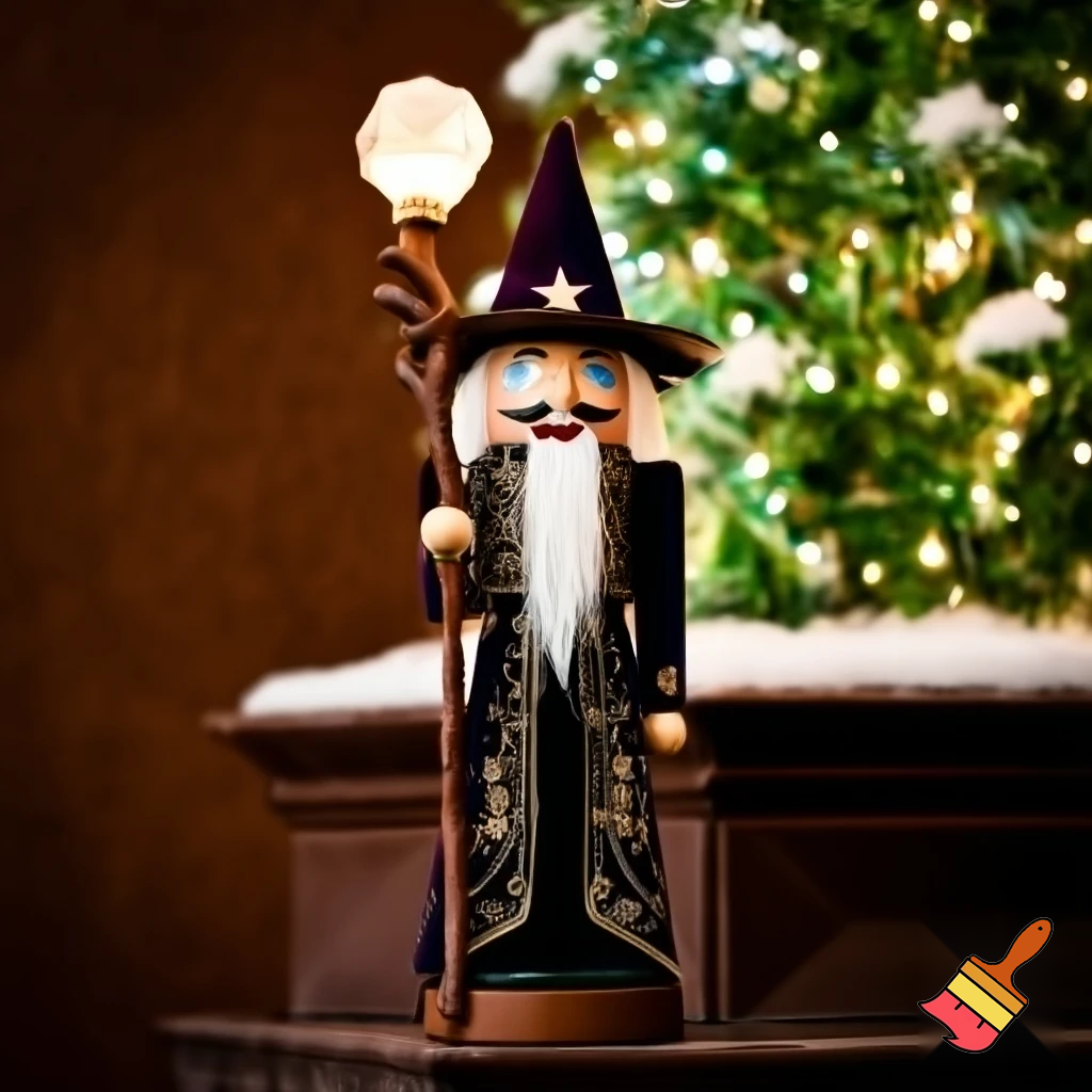 Wizard nutcracker Christmas wizard Nutcracker
