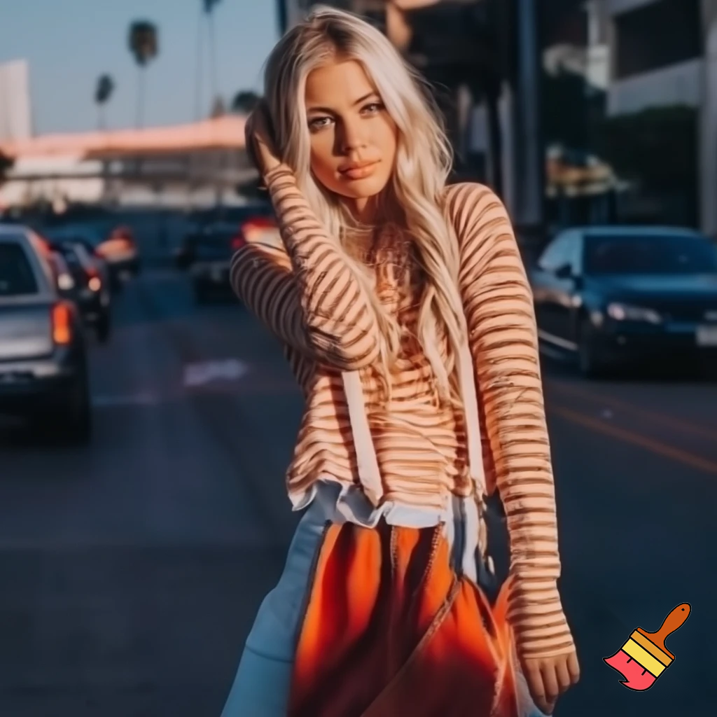 Attractive american woman  and wearing nothing in Los Angeles