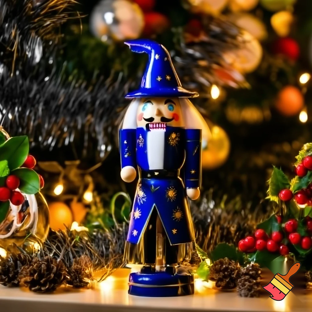 Wizard nutcracker Christmas wizard Nutcracker