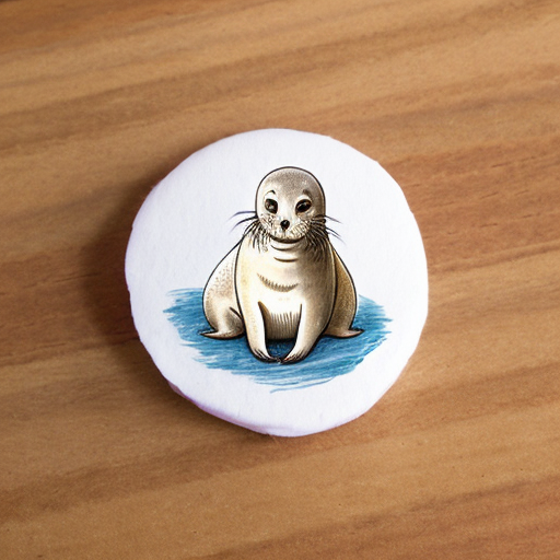 make a seal that says civics is buns 
