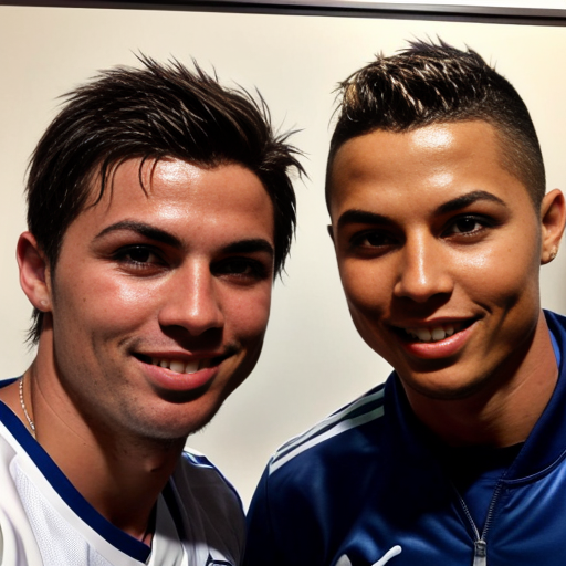 Me with ronaldo
