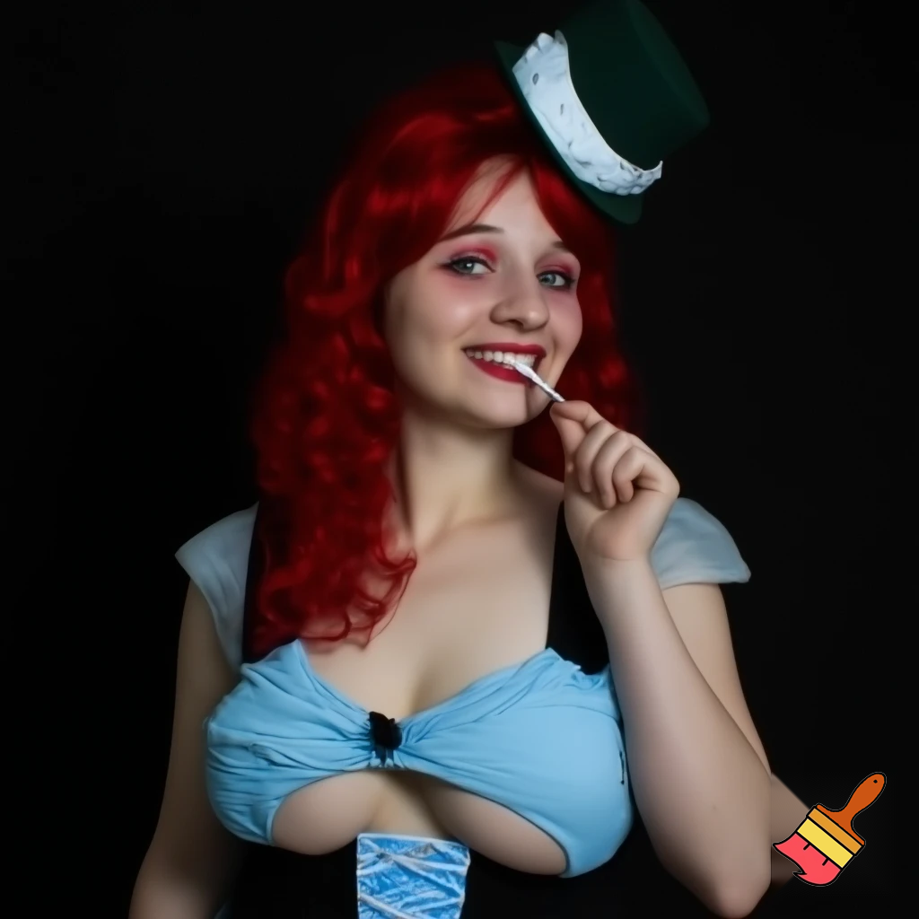 Alice in Wonderland’s boobs a sexy woman
