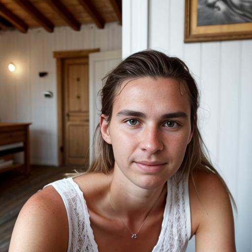 Goretzka and Vanessa at the summer house 