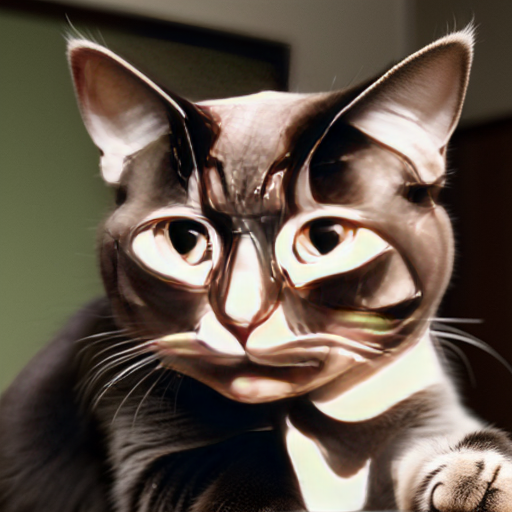 Merge a cat and a monkey into one creature 