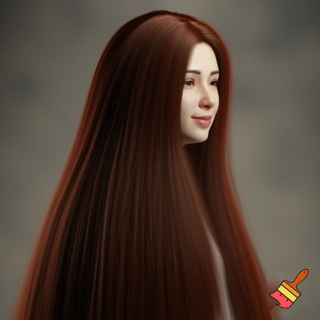girl with long long long long long hair
