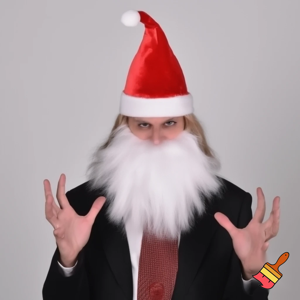 Christmas wizard hat Santa Claus hat velvet