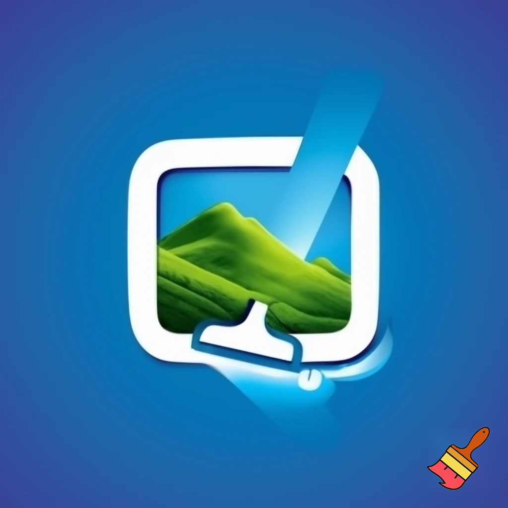 Create a vibrant and eye-catching logo for a window cleaning business. The logo should feature a scenic grassy mountain backdrop, symbolizing freshness and eco-friendliness. Incorporate a stylized window outline in the foreground, perhaps with a squeegee or water droplets to emphasize the cleaning aspect. Use a color palette of greens and blues to reflect nature and cleanliness. The business name should be prominently displayed in a bold, modern font. The overall design should convey professionalism, trustworthiness, and a connection to the outdoors.