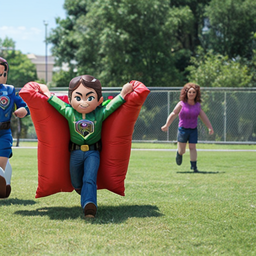 Super Why Sack Race