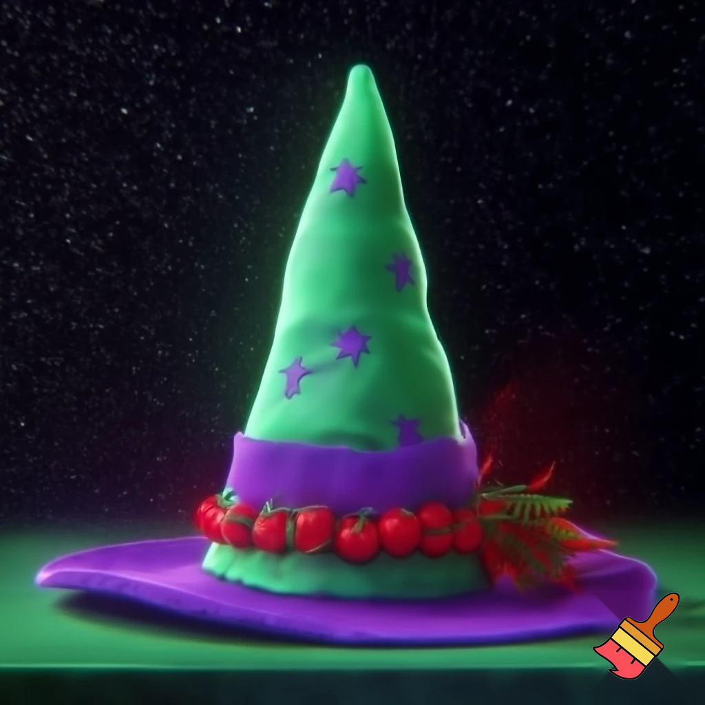 A wizard Christmas hat