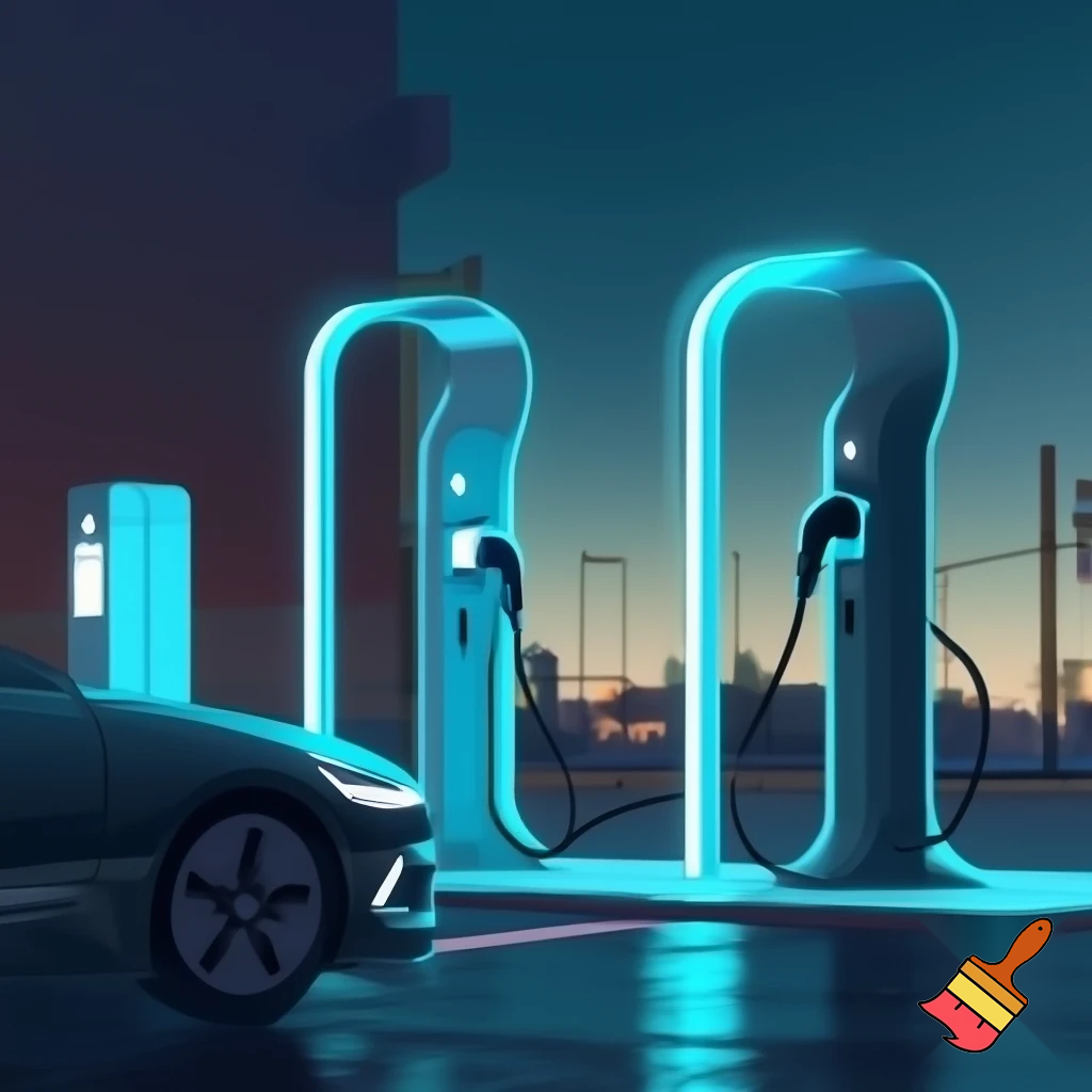 generate ev car charging station 
