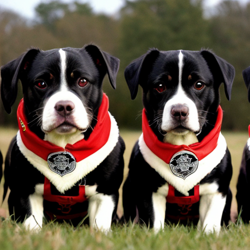the symbol of a gang called the "red collar gang"