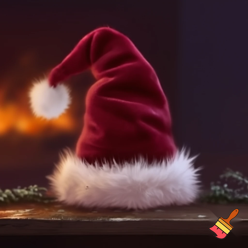 Christmas hat velvet elf on the shelf hat velvet