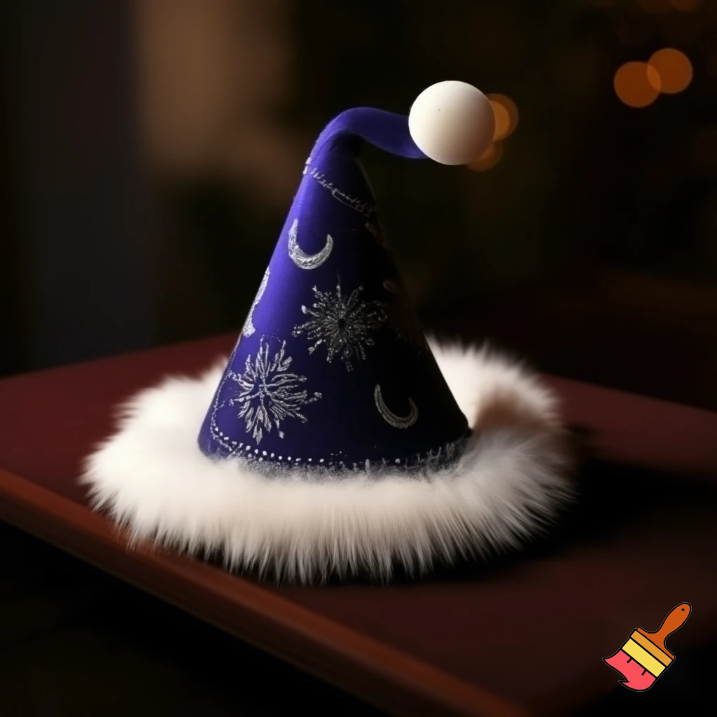  Wizard Christmas hat