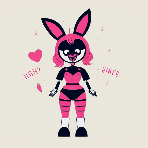 Show me what would happen if a boyfriend and girlfriend (Friday night funkin') were captured by female animatronics fnaf 2 , who then decided to make the boyfriend a girl (change his gender and appearance) and put the girl (boyfriend gender) in a cute, sexy bunny animatronic costume, and the wife girlfriend in a female animatronic cat costume. Both died in agony. How would the spirit of the girl (boyfriend gender) and his wife (girlfriend) react afterward?The boyfriend is gender (fnf) and looks like a bunny girl in spirit. How will his wife Girlfriend react to him boyfriend becoming a girl female? Fnaf 2 , Blood , стиль как с анимаций Friday night funkin.