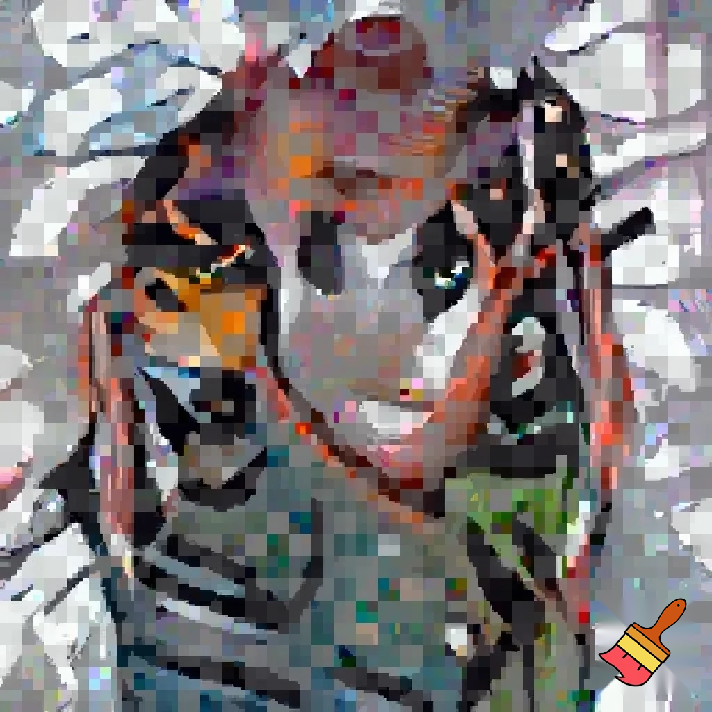 Face: Oval face with high, sharp cheekbones. Smooth, medium-toned skin.

Eyes: Her most striking feature. Large, almond-shaped, and hypnotic. They have an intense, translucent amber color, like liquid gold, with lighter brown rays emanating from the pupil. In certain lights, the pupils appear slightly slitted, like a cat's.

Hair: A dense, wavy mane of night-black hair with subtle dark red highlights. It's long, reaching her lower back, and styled in an intricate side braid that falls over one shoulder, with a few loose strands framing her face.

Body: Tall and slender build, with a graceful yet alert posture.

Clothing & Style:

A practical yet stylish black leather corset over a dark, long-sleeved shirt.

Form-fitting black leather pants.

A worn, unzipped leather jacket, adding a functional, slightly rugged layer.

A single silver hoop earring with a small Horus-eye-like detail.

Details:

Makeup: Subtle black eyeliner that extends slightly at the outer corners to enhance her cat-like eyes. A touch of golden highlighter at the inner eye corners.

Hands/Nails: Elegant hands with short, matte black nails.

Expression: A small, knowing, and slightly mischievous smile on her lips. Her gaze is intense, intelligent, and captivating, holding a secret. It should convey dangerous curiosity and subtle vulnerability.

Setting: Standing in a dimly lit, mystical environment, like a library with old books or a room with faint, glowing magical runes in the background. Dramatic lighting that highlights her eyes and the contours of her face.

Style: Hyper-realistic, digital painting, cinematic lighting, detailed face, sharp focus, fantasy art.