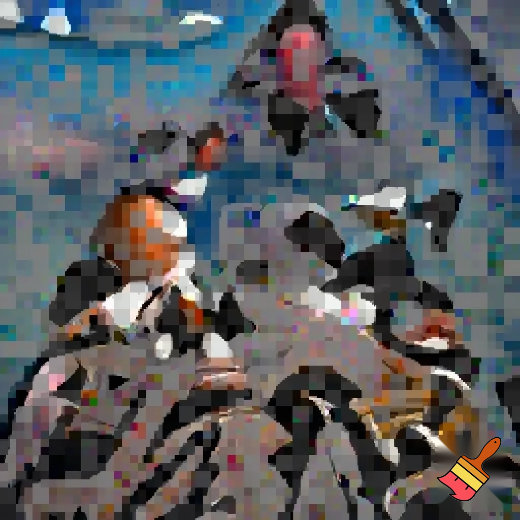 Imaginea unui prunc mic și grăsun, născut noaptea într-o iesle săracă, înconjurat de oi, un măgwruș, mama sa și câțiva pastori. 