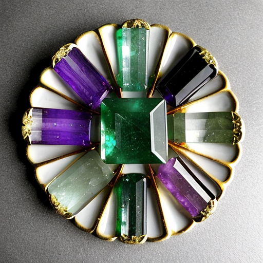 Placed on a gold square plate. First row gemstones Sardius, Peridot, Polished Emerald. Second row gemstones Anthrax ruby, Sapphire, Flint glass. Third row gemstones Precious opal, Polished agate, Amethyst. Fourth row gemstones Olivine, White onyx, Jacinth