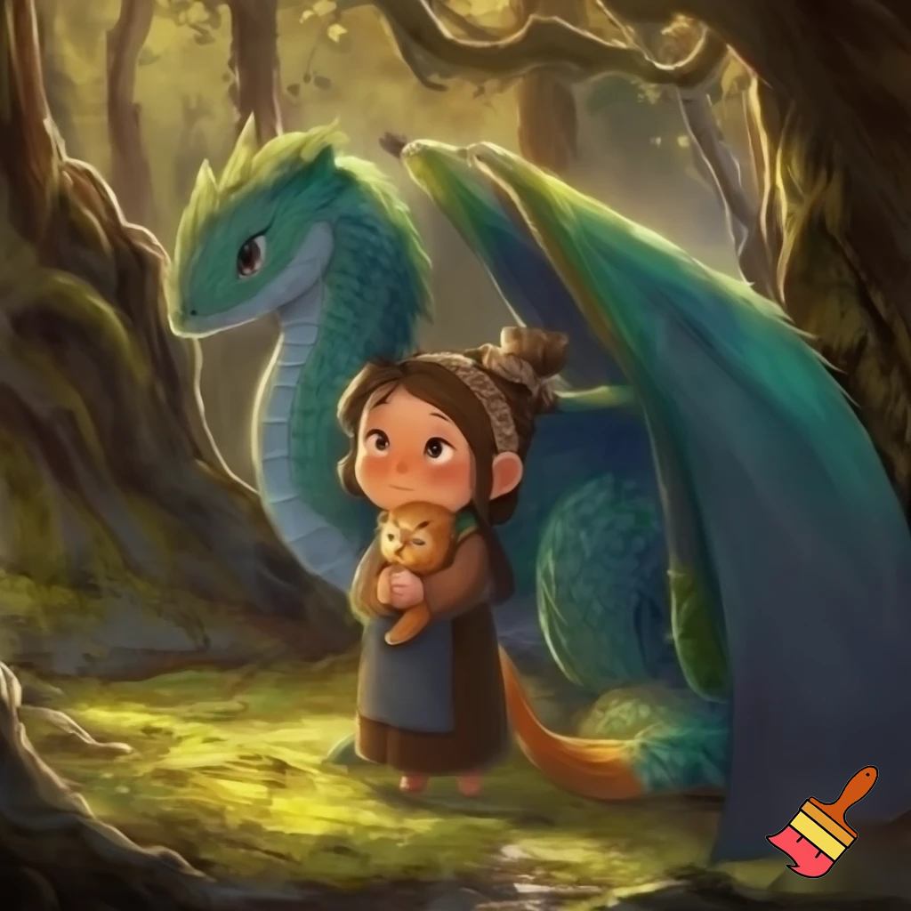 a peasant girl, a cat and drake maye