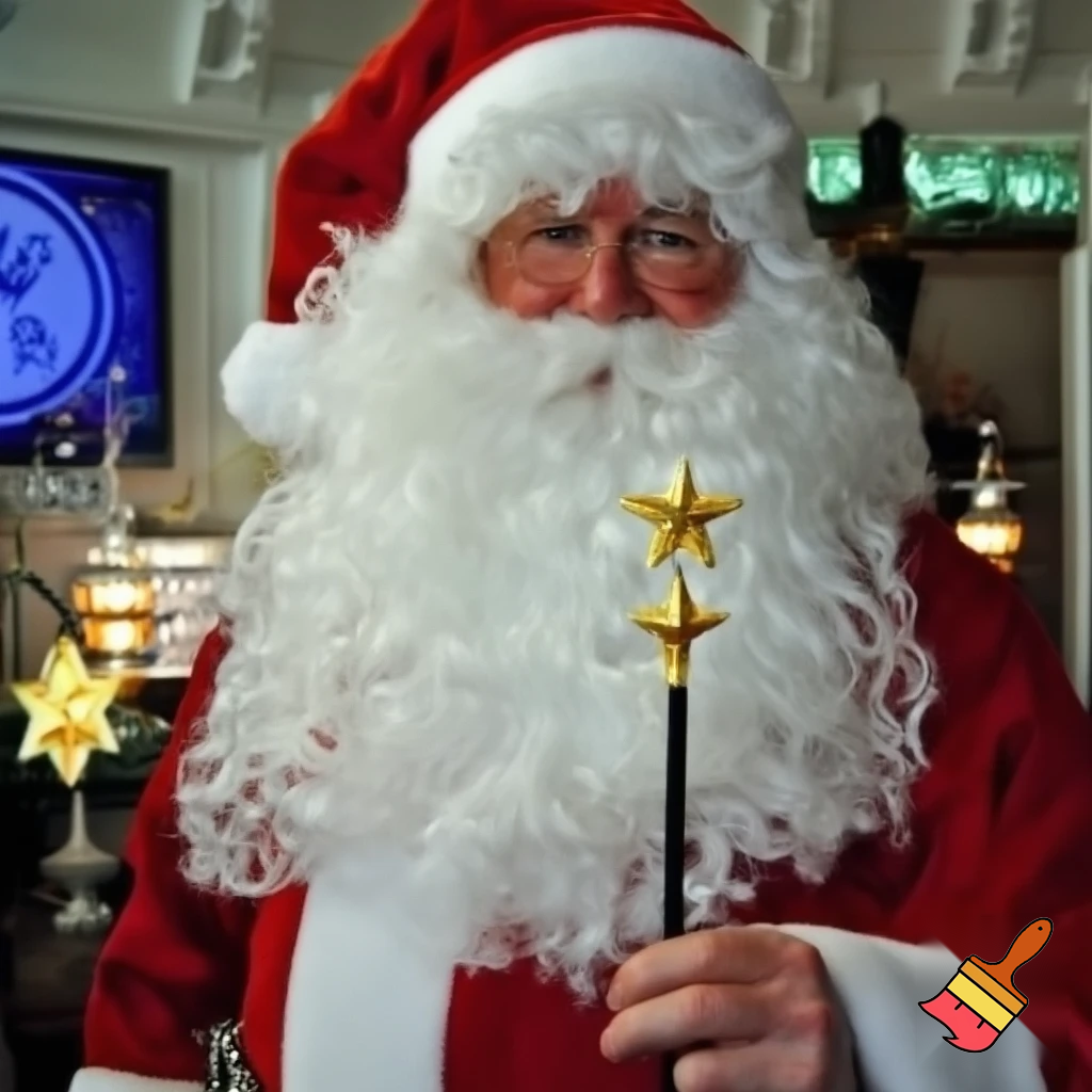 Santa Claus Pennwell Disney🇫🇷 wizard Santa Claus Santa Claus real person Disneyland Paris Santa Claus in Paris the wizard💫🏰 a wizard hat Magic Star wand Santa Claus hat wizard Santa Claus hat⭐️