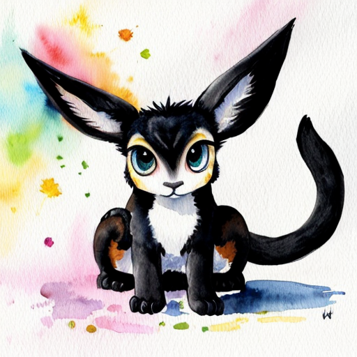 create an image, of different sketch poses for Umbreon