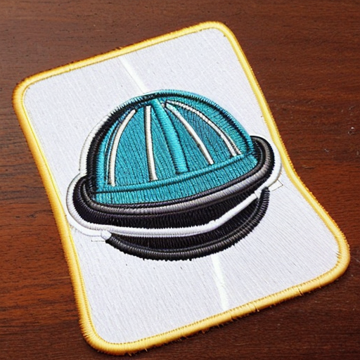 Теперь создай кепку с прямоугольным патчем с рисунком моря 