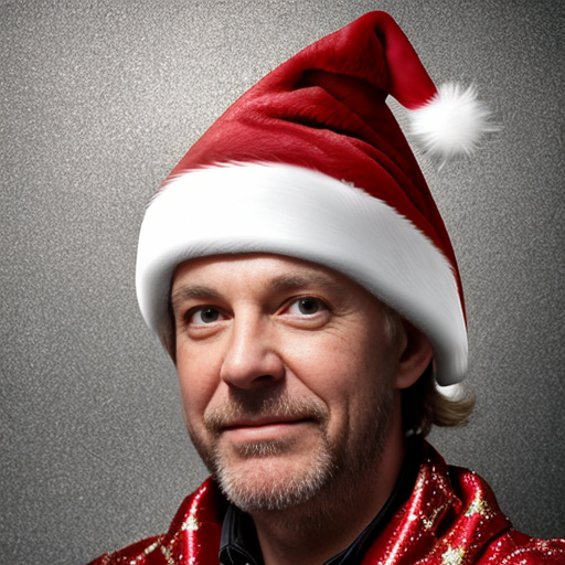 A wizard Christmas hat