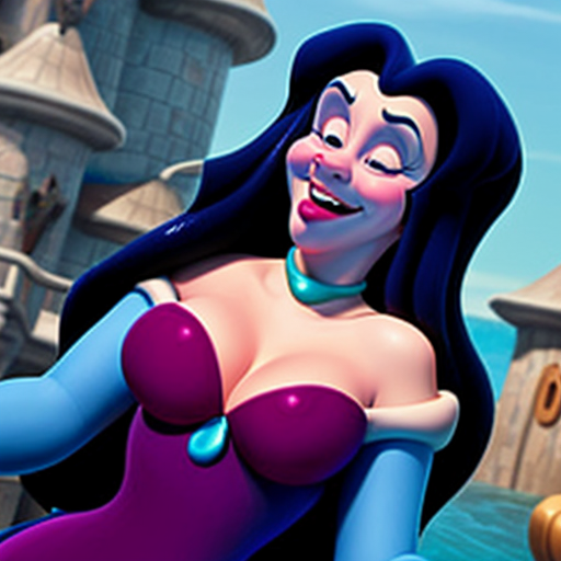 Disney Ursula 2D 
