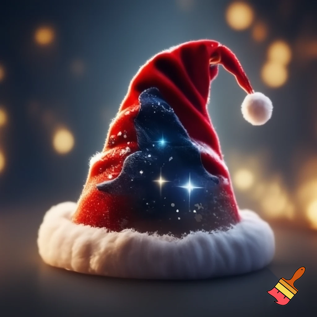A wizard Christmas hat, Santa Claus hat