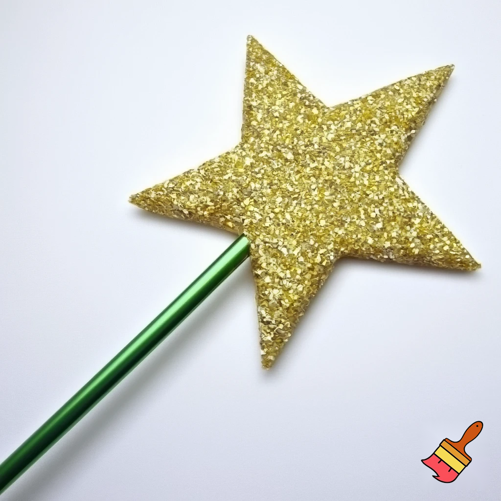 A magic star wand