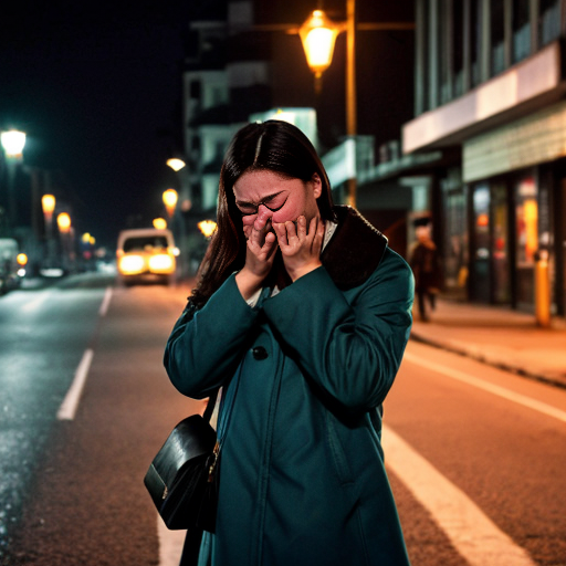 傍晚的风裹着凉意卷过城市街头，我加班到十点，攥着包沿着路灯慢慢往家走，冷风顺着领口钻进单薄的外套，我缩了缩脖子，眼泪忽然就掉了下来。
说不清楚为什么哭。
不是受了天大的委屈，也没有遇到熬不过去的坎，就是忽然之间，情绪跟着冷风就涌了上来，堵在喉咙口，压得人喘不过气。
好像我们这代二十几岁的人，都被困在了这样一段不上不下的雾里，十几岁信的童话早就褪了色，三十岁该有的从容又还远得看不见影子。
我们卡在中间，往前看不见出口，往后退不回原点，连生长痛都变得安安静静，却又比十八岁那年，来得更汹涌。
你有没有过这样的时候？
刷朋友圈的时候，看见大学同学晒了钻戒，同事跳槽涨了三成薪，老家发小晒了刚买的第二套房，每个人都好像找到了自己的轨道，稳稳当当地往前跑。只有你，还在迷雾里摸着石头过河，不知道哪条路是对的，不知道什么时候才能走到想去的地方。
接到妈妈电话的时候，她在那头问「钱够不够花，工作累不累」，你对着手机屏幕笑得轻松，说「一切都好，我攒钱了，过年就回家」。挂了电话，你盯着出租屋掉皮的天花板，半天说不出话。小时候摔疼了会哭着喊妈妈，要抱抱要帮助，长大了才懂，成年人的懂事，就是报喜不报忧。那些「我好累」「我撑不住了」，全都卡在喉咙里，硬生生咽回了肚子里。
遇到喜欢的人，也不再像十几岁那样横冲直撞了。
会先算一算两个人家的距离，想一想未来规划合不合，掂一掂各自口袋里的钱包，明明心动得不行，却还要装作无所谓的样子推开。直到分开才敢承认，有些人来到你生命里，本来就只是陪你走一段路，到站了，就得挥手说再见，留你一个人在原地，舍不得走，又没办法留。
我们好像越来越容易哭了。
哭自己抓不住想要的东西，梦想还在对岸雾里飘着，喜欢的人留不住，想要的安稳生活碰不着，只剩一颗心在风浪里颠来颠去，慌得不行。
哭自己改不掉天生的矛盾，一边拼了命想找个人说说话，一边又亲手把所有人挡在门外；想被人看懂，又怕被看穿了之后只剩下失望；嘴上天天喊着「我一个人超自由」，真的发烧到39度，一个人爬起来找药的时候，还是会忍不住盯着空床位偷偷难过。
这种来来回回的拉扯，就把我们那点年少的勇气，耗得差不多了。
可其实啊，这哪里是你一个人的兵荒马乱，这是我们这代人，默不作声的成人礼。
哭完了，洗一把脸，天不会塌下来。你摸一摸自己的胸口，心脏还在跳，你就会发现，原来你比自己想象中，要能扛得多。
我们慢慢开始学了，承认自己就是没那么厉害，允许眼前的日子就是有点狼狈，不再逼自己一定要立刻变好，一定要马上发光。允许脚步走得慢一点，允许自己暂时就是平平庸庸，允许在找方向的路上，摔几个跟头。
谁不是在二十几岁的深夜里崩溃痛哭，碎得拼不起来，又在天亮之前，捡起来碎片一片一片粘回去呢？
粘好了，带着脸上没干的泪痕，接着往前走就是了。
我们走得踉踉跄跄，可从来没有停下脚步。我们这辈子可能都活不成别人眼里漂亮的样子，可我们从来没有输给生活。根据上面的内容绘制，要有中国国风漫画，现代青春，青春气息，不要太暗，偏蓝色或者绿色，校园风，年轻人
