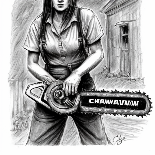 체인소맨 시이를 캐릭터적으로 그려줘